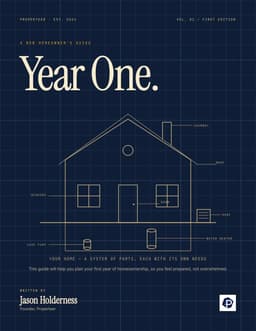 Year One: A New Homeowner's Guide
