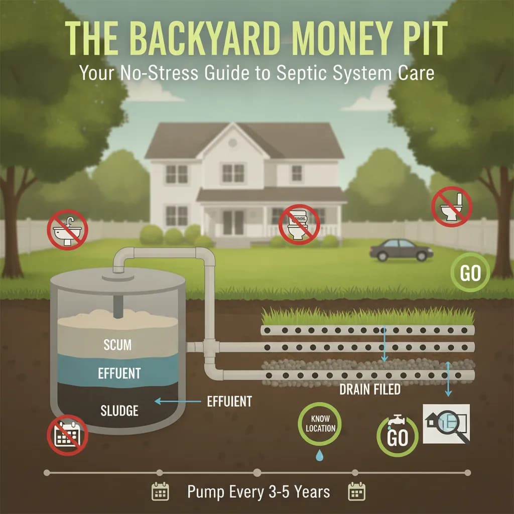 That hidden system in your yard? It needs your attention.