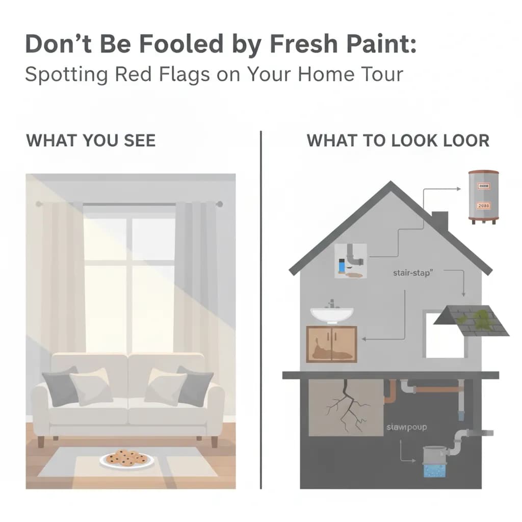 Look past the perfect pillows and fresh paint to see what a house is *really* telling you.