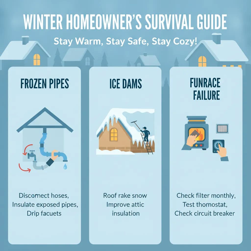 Don't let your first winter give you the cold shoulder.