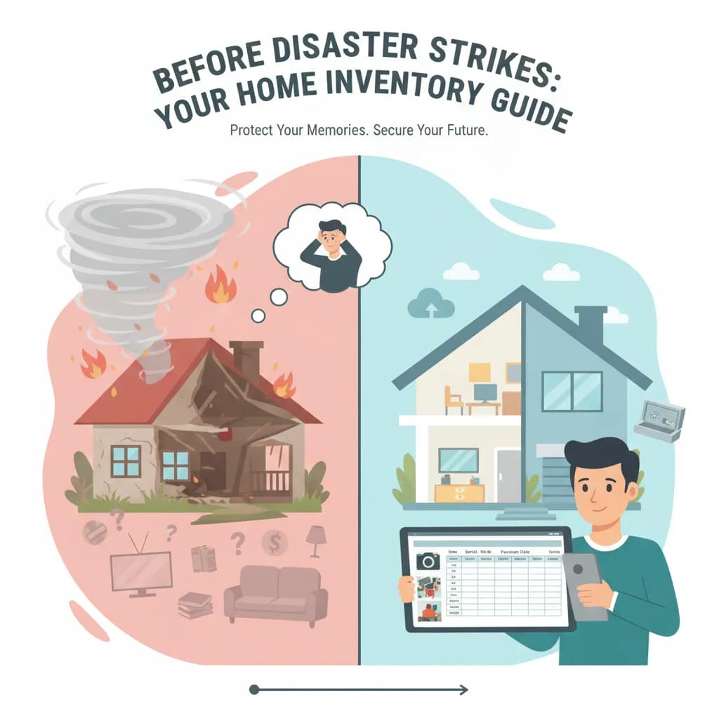 Your home inventory: the financial first-aid kit you hope you never need.