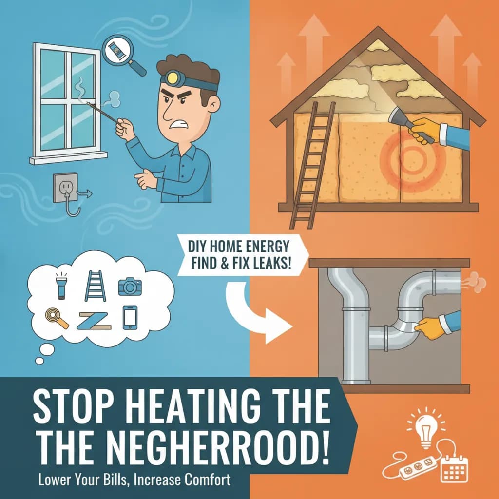 Stop Heating the Neighborhood: Your DIY Home Energy Audit