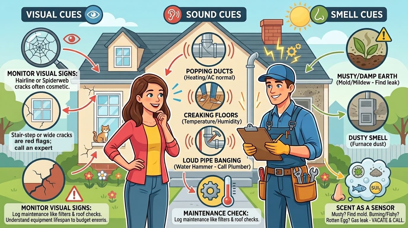 Your home is always talking. Learn how to listen.