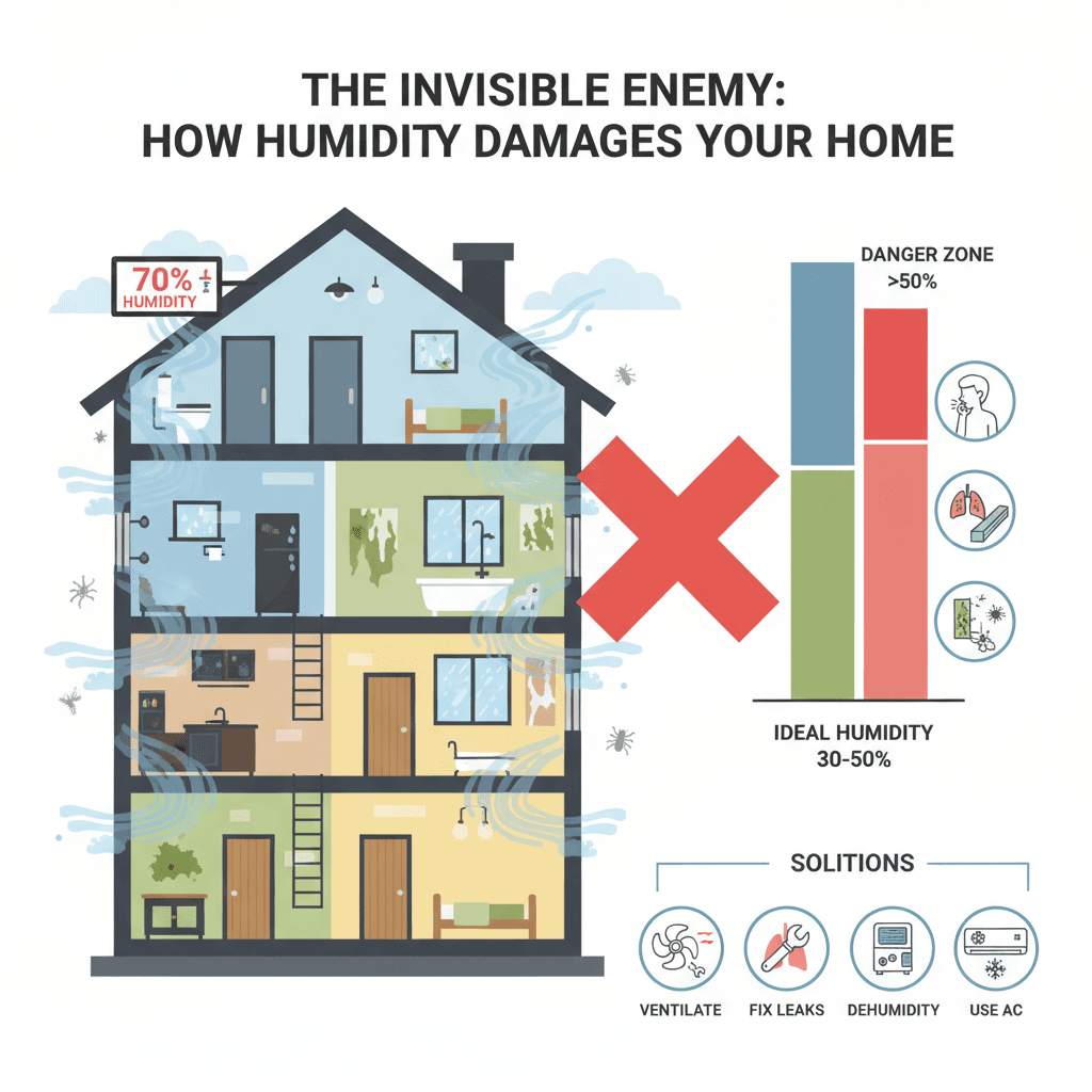 That sticky feeling in your home could be a cry for help.